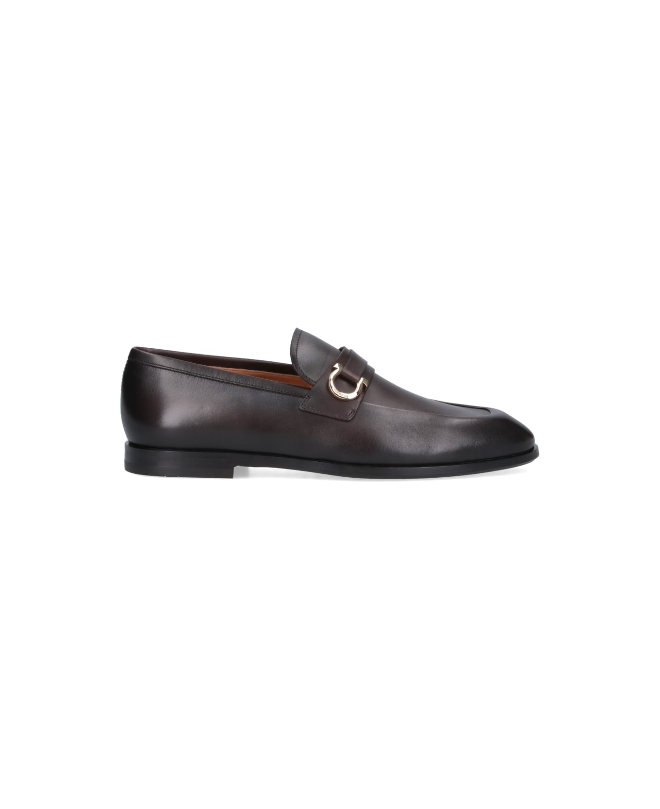 Ferragamo 'gancini' Loafers - Brown