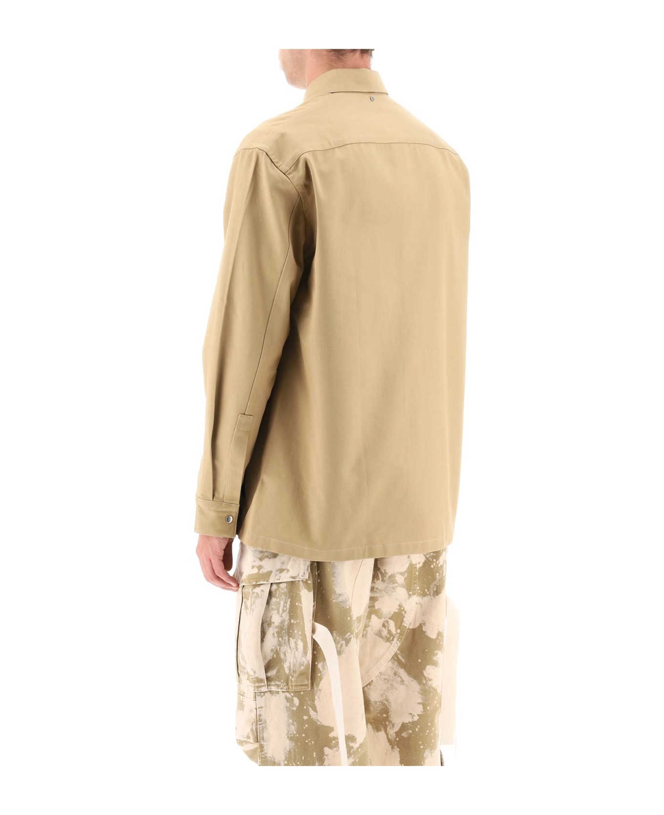 OAMC Taiga Drill Overshirt - BEIGE (Beige) シャツ