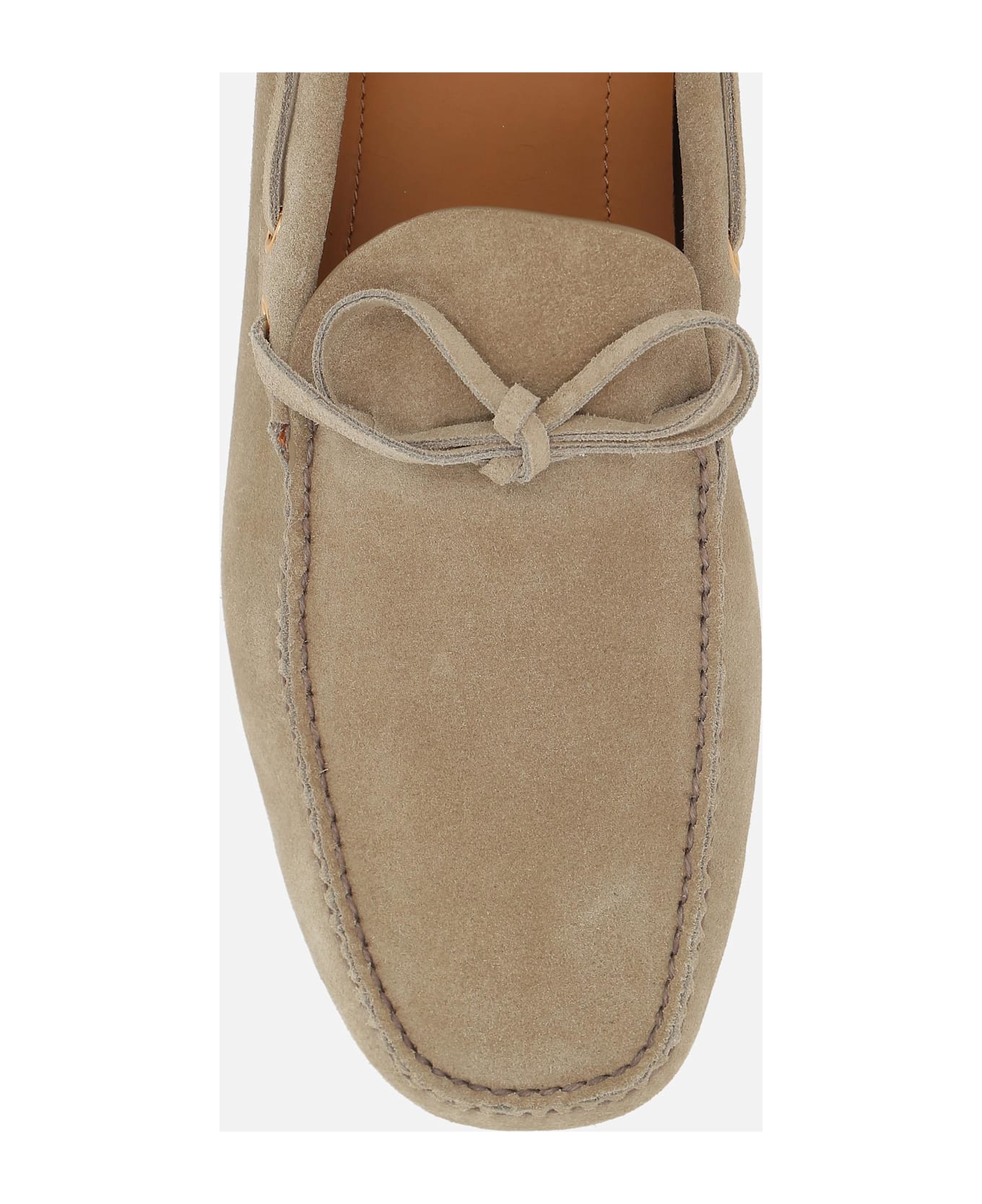 Car Shoe Suede Driving Loafers - NEUTRALS