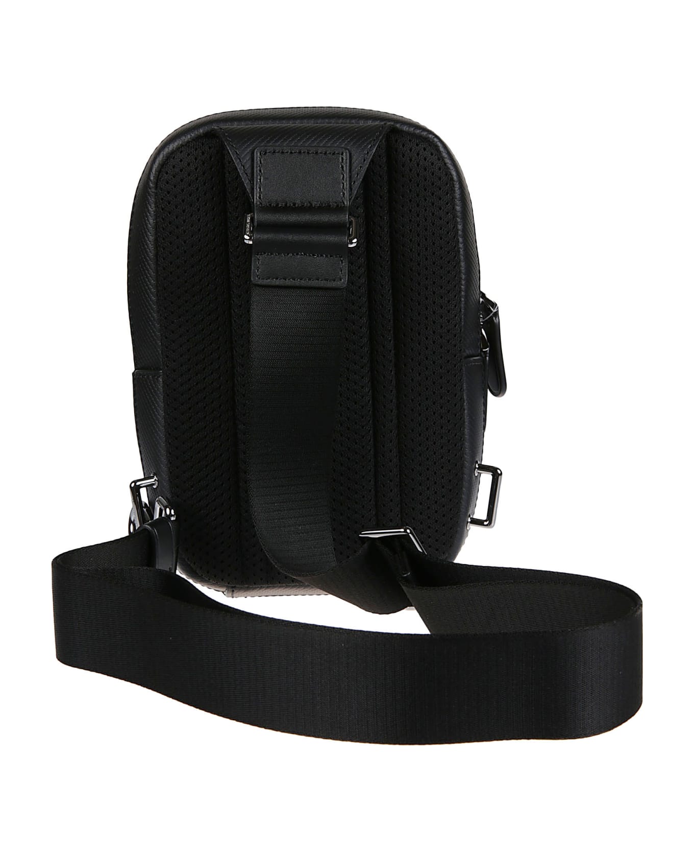 Michael Kors Medium Varick Hardcase Sling Pack - Black
