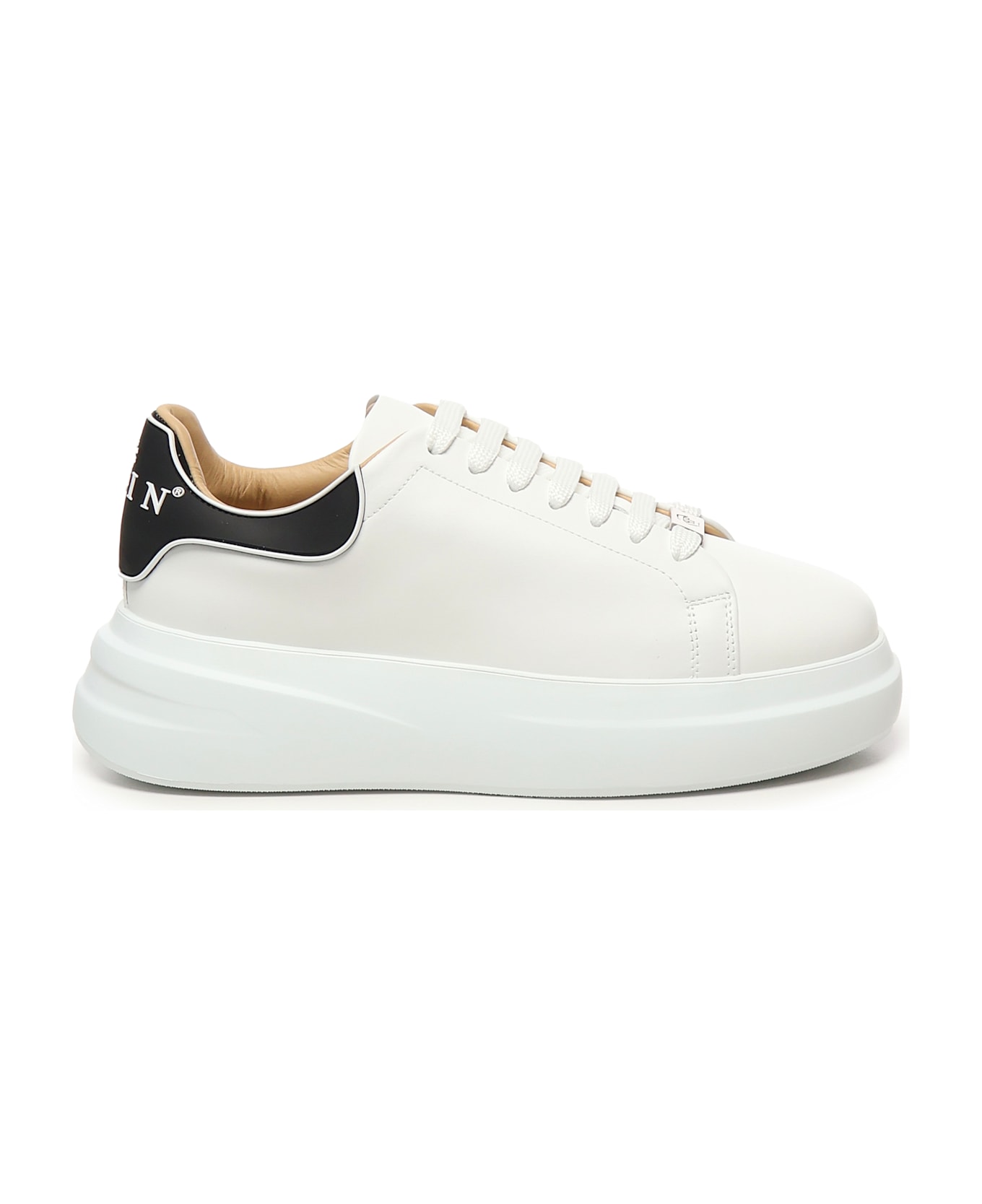 Philipp Plein Megastar Low Top Sneakers - White