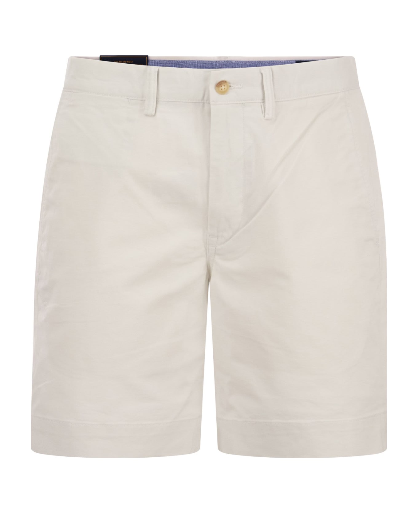 Polo Ralph Lauren Logo Embroidery Shorts - White ボトムス