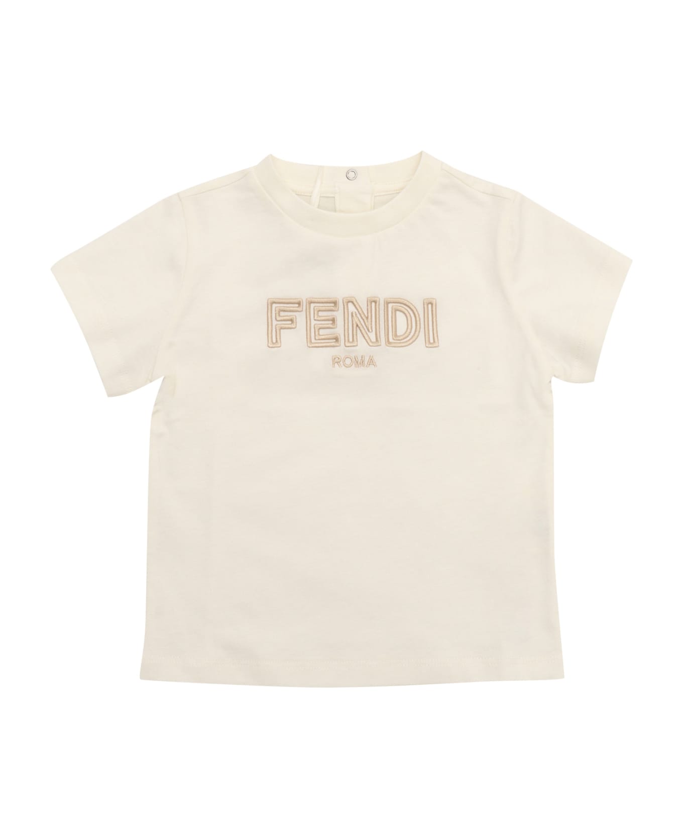 Fendi Jersey T-shirt - WHITE