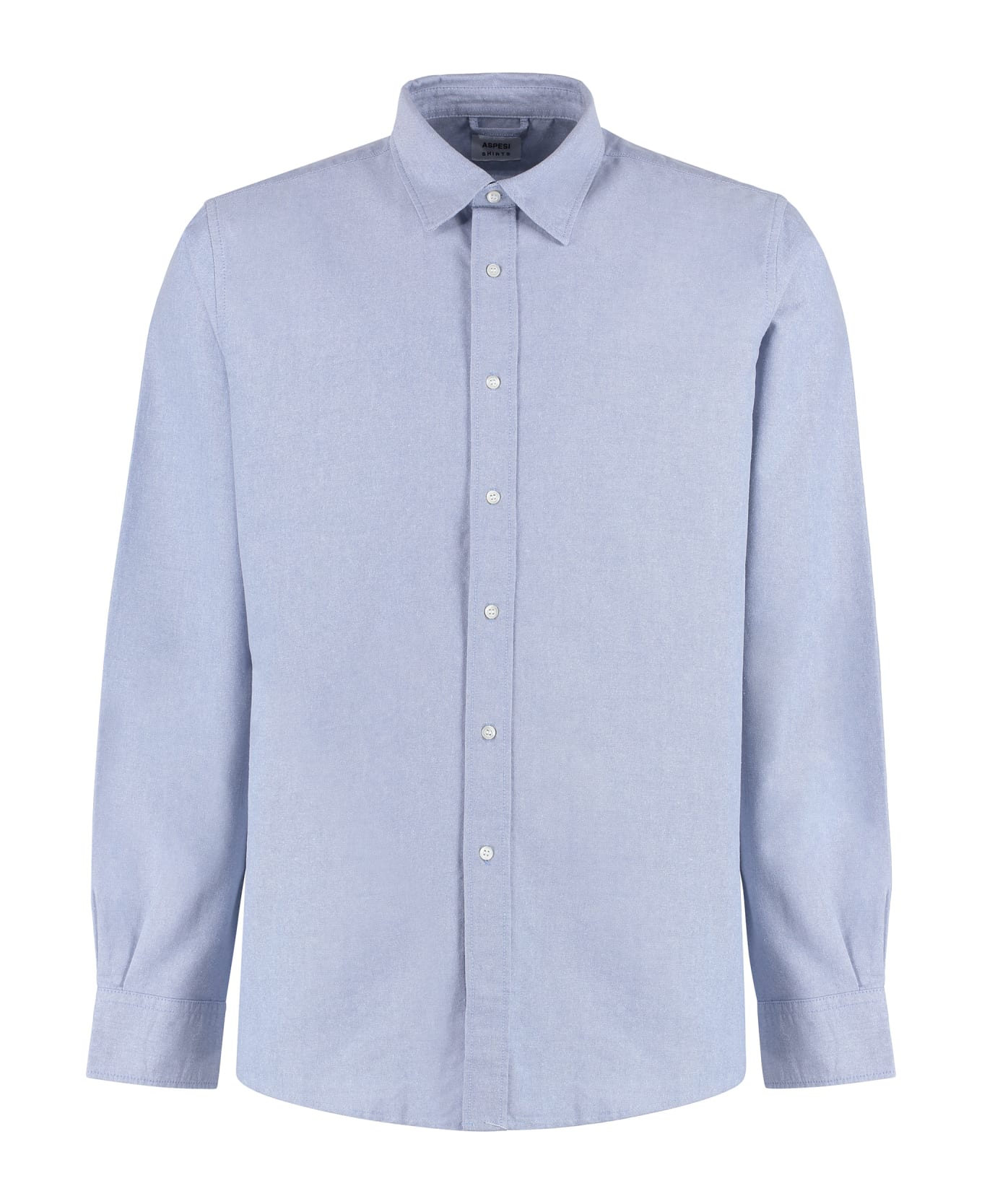 Aspesi Sterling Oxford Cotton Shirt - Light Blue