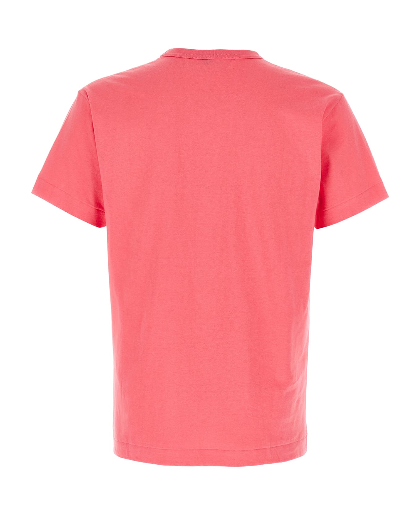 Comme des Garçons Play Logo Patch T-shirt - Pink