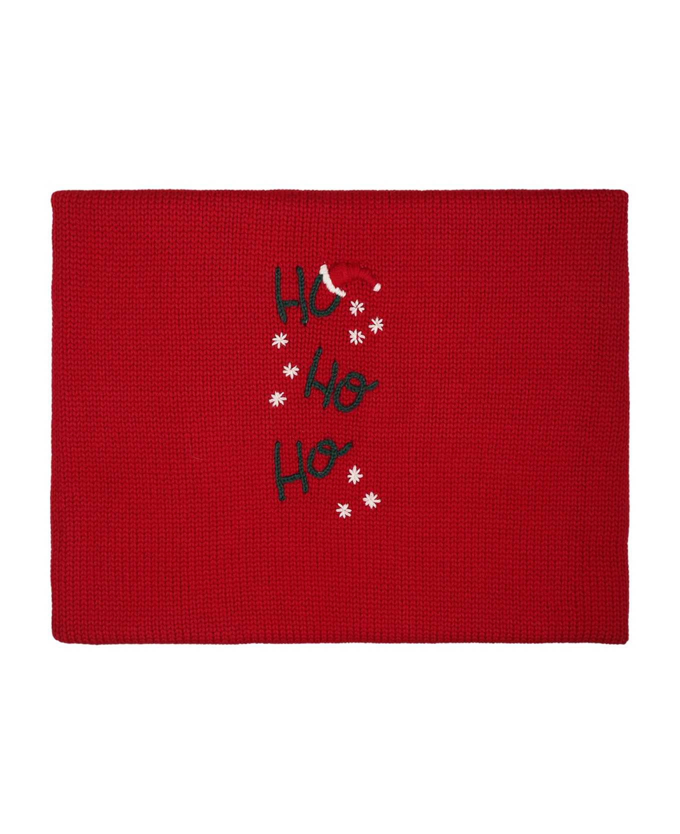 La stupenderia Red Blanket For Babykids With Writing - Red