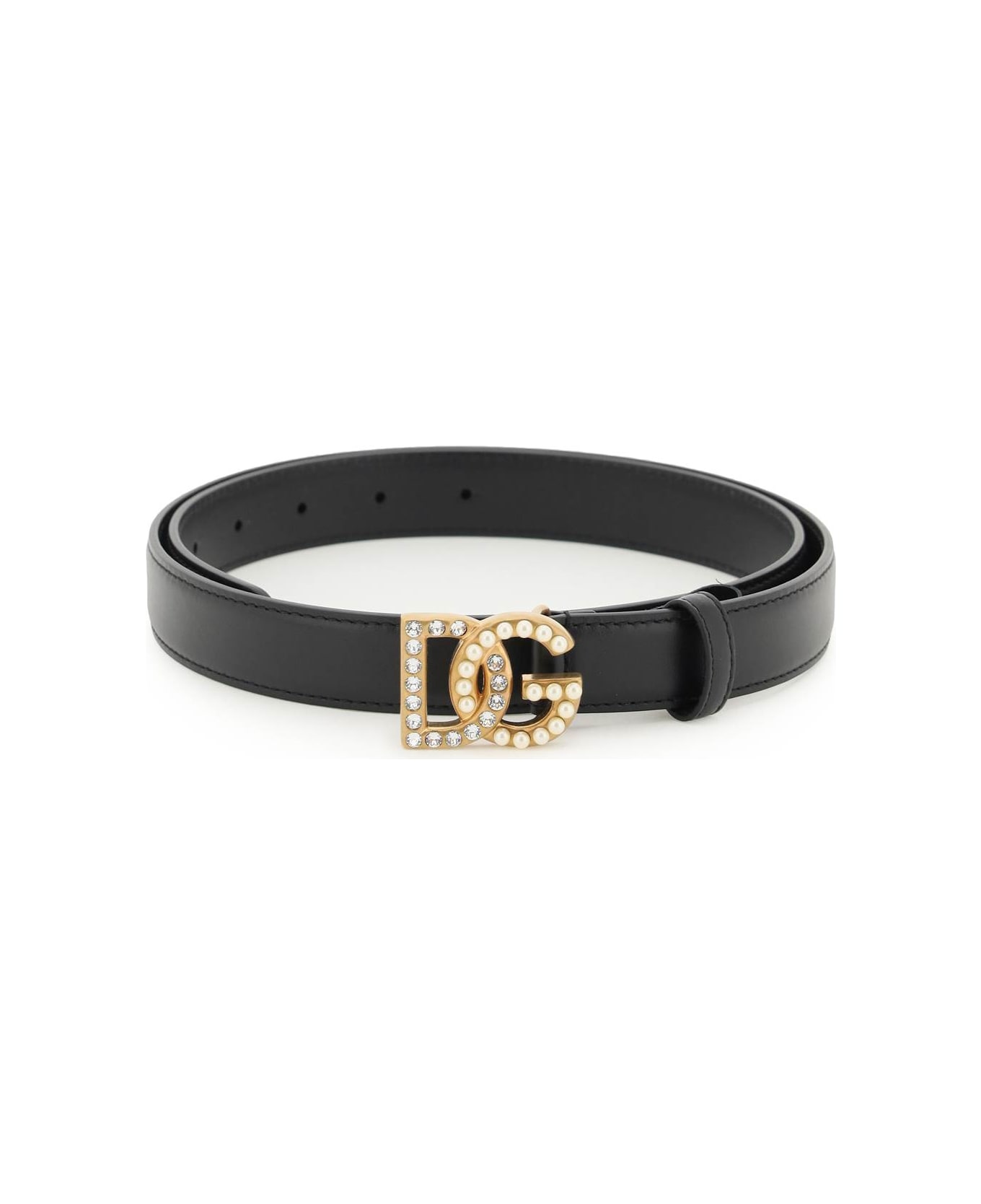 Dolce & Gabbana Logo Buckle Belt - Black / multiple