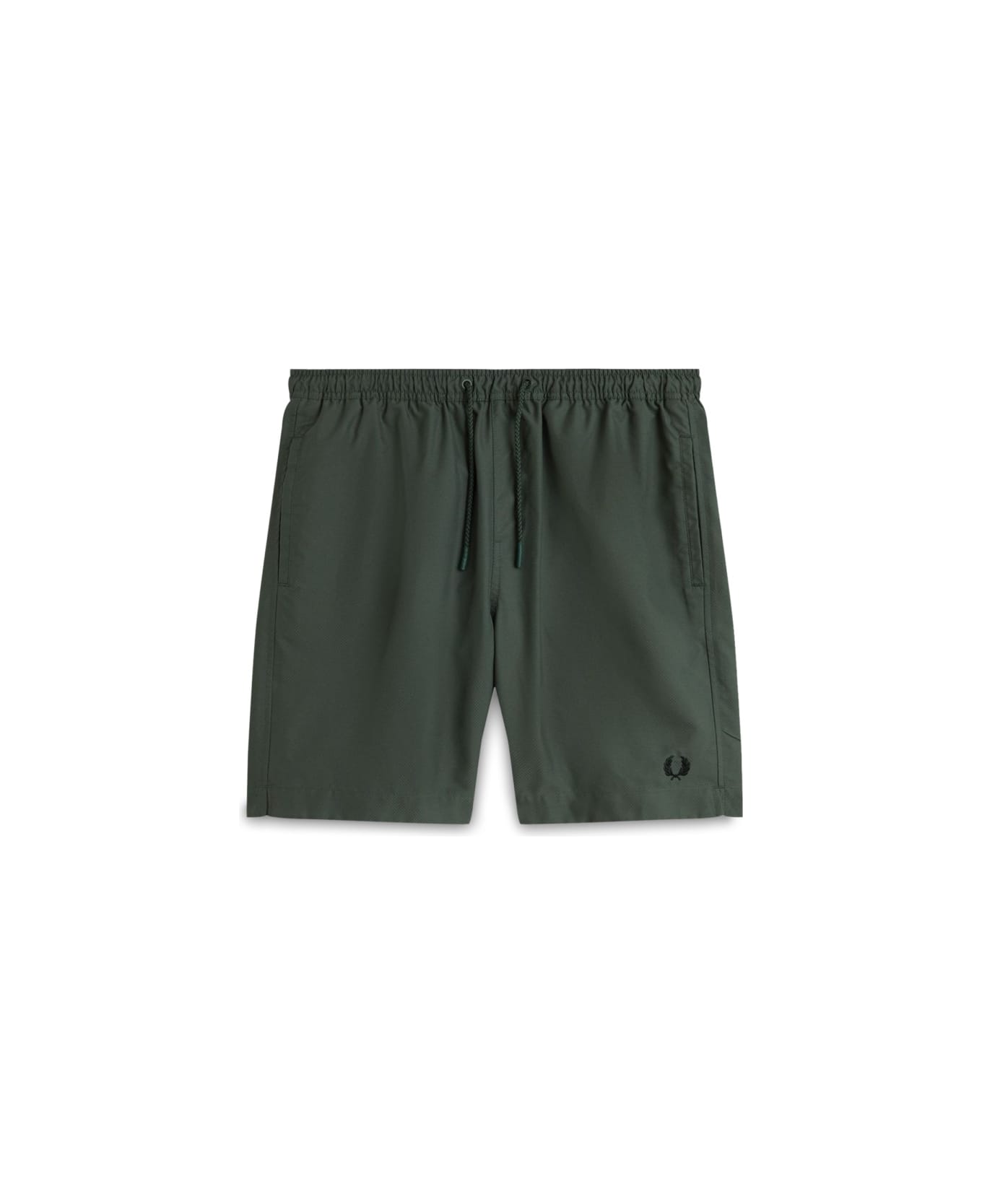 Fred Perry Boxer Swimsuit - GREEN
