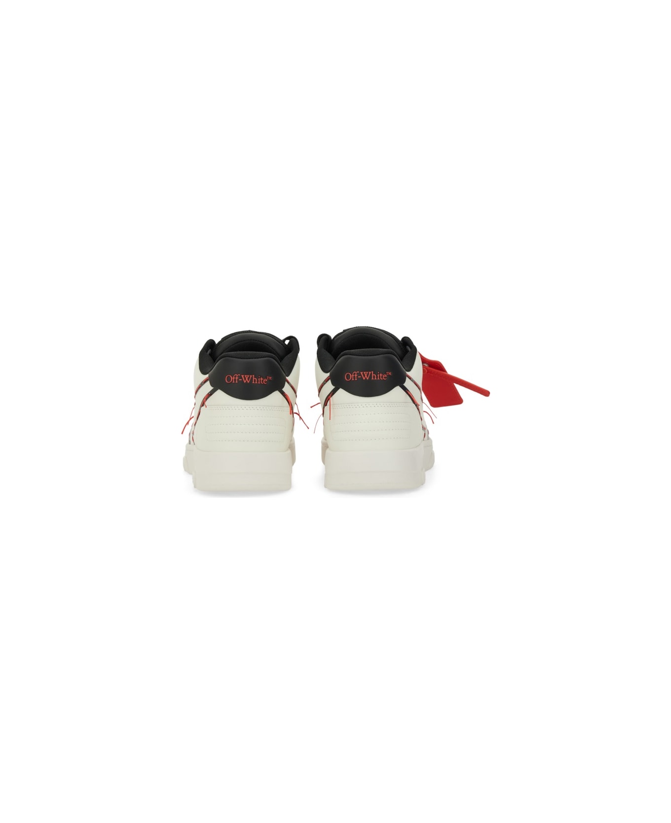 Off-White Leather Sneaker - WHITE