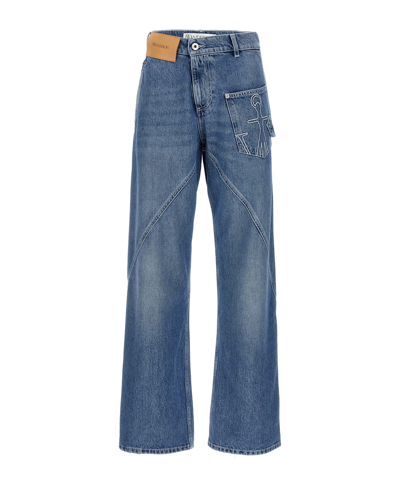 J.W. Anderson 
twisted Workwear
 Jeans - Light Blue
