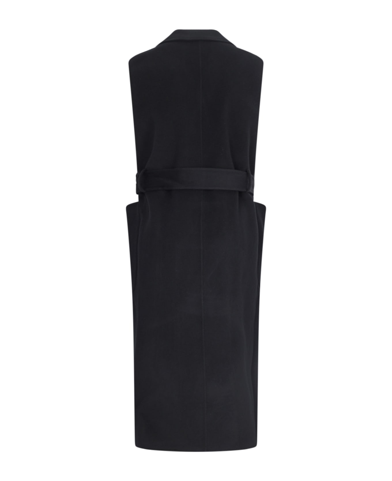 Ivy Oak 'clarissa' Sheath Coat - Black