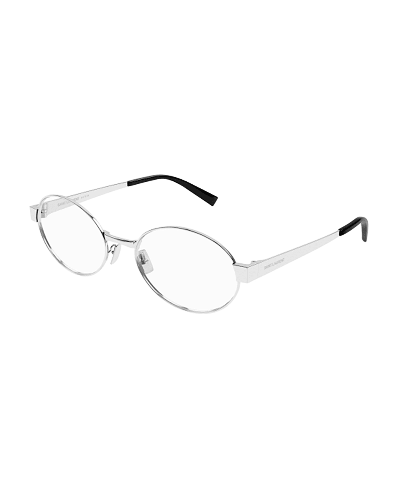 Saint Laurent Eyewear SL 692 OPT Eyewear - Silver Silver Transpa