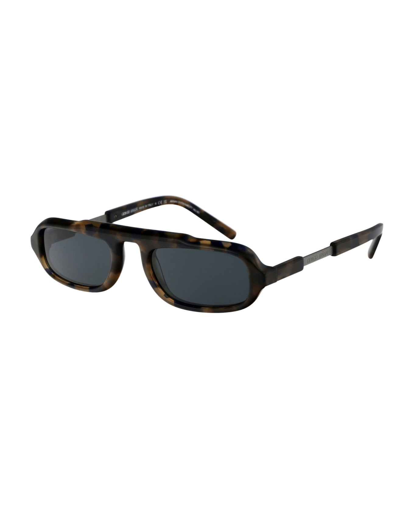 Giorgio Armani 0ar8203 Sunglasses - 604887 Blue Havana