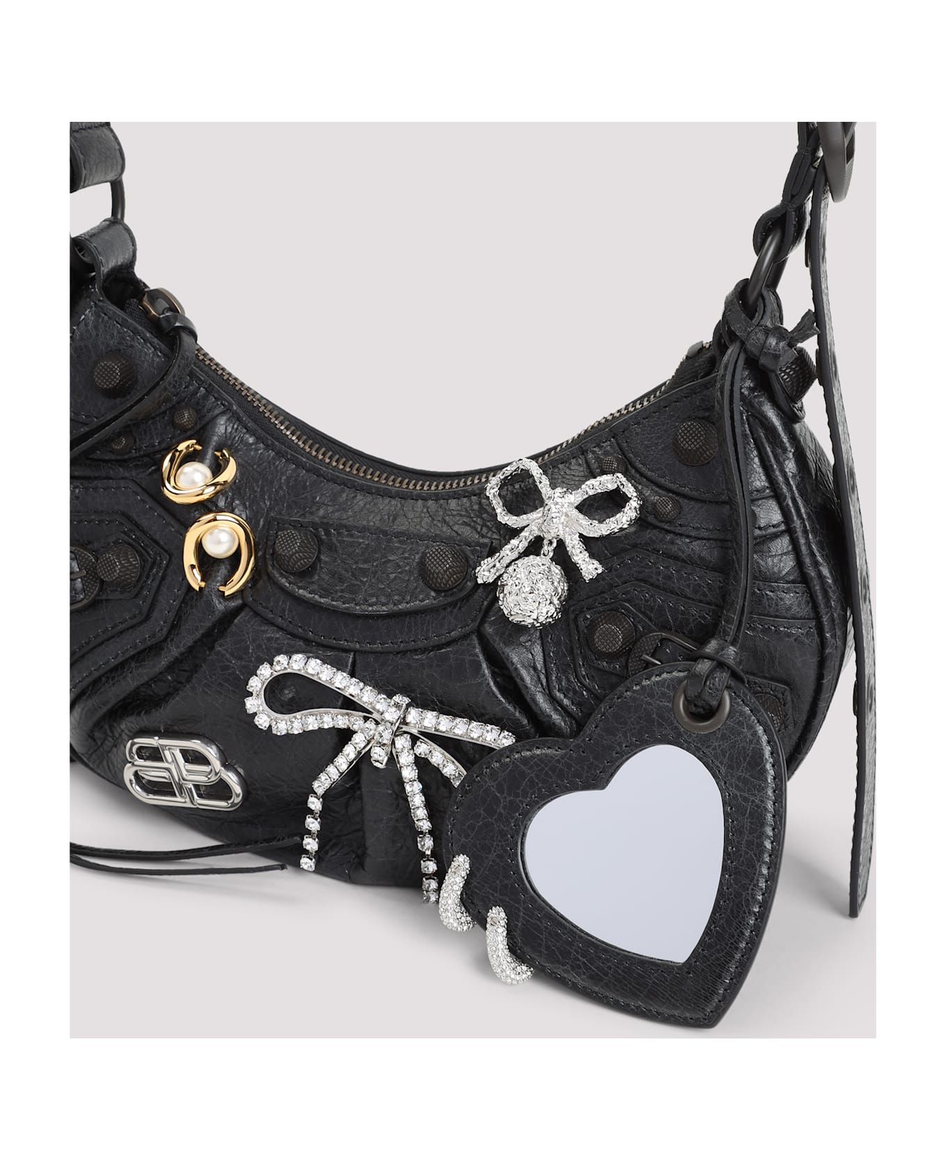 Balenciaga Le Cagole Xs Shoulder Bag - Black