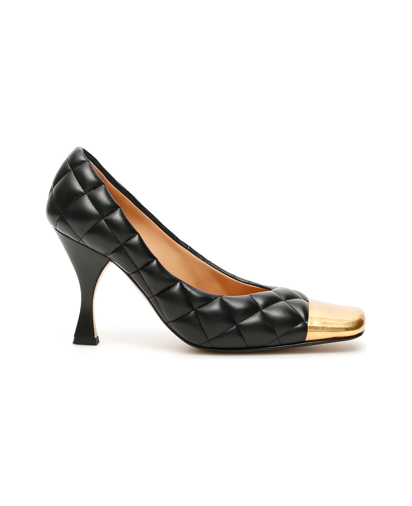 Bottega Veneta Quilted Nappa Pumps - NERO (Black)