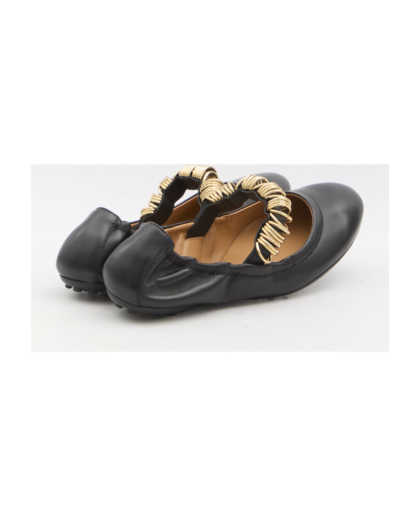 Tod
s Gancini Leather Loafers - BLACK