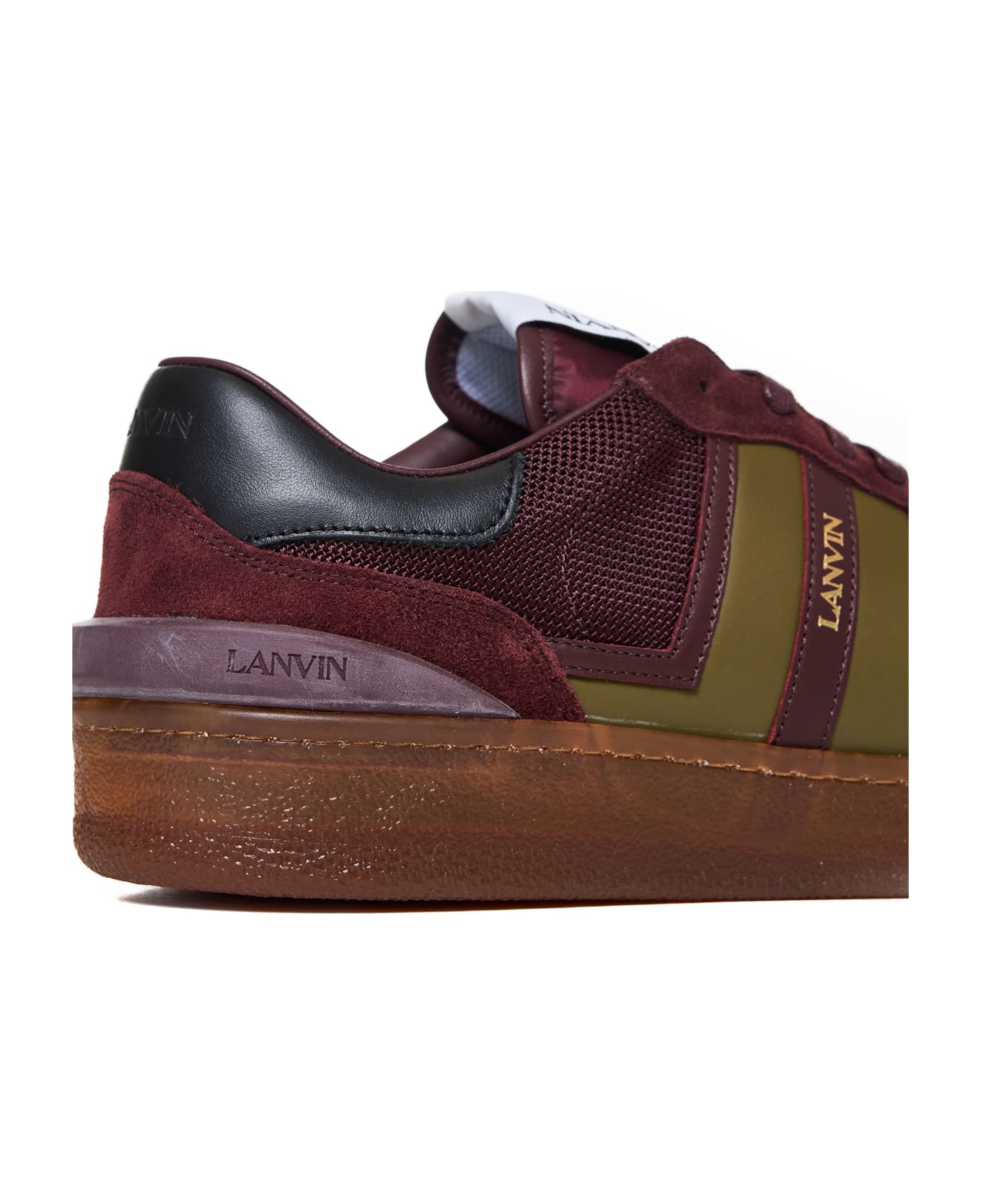 Lanvin Sneakers - Burgundy/green