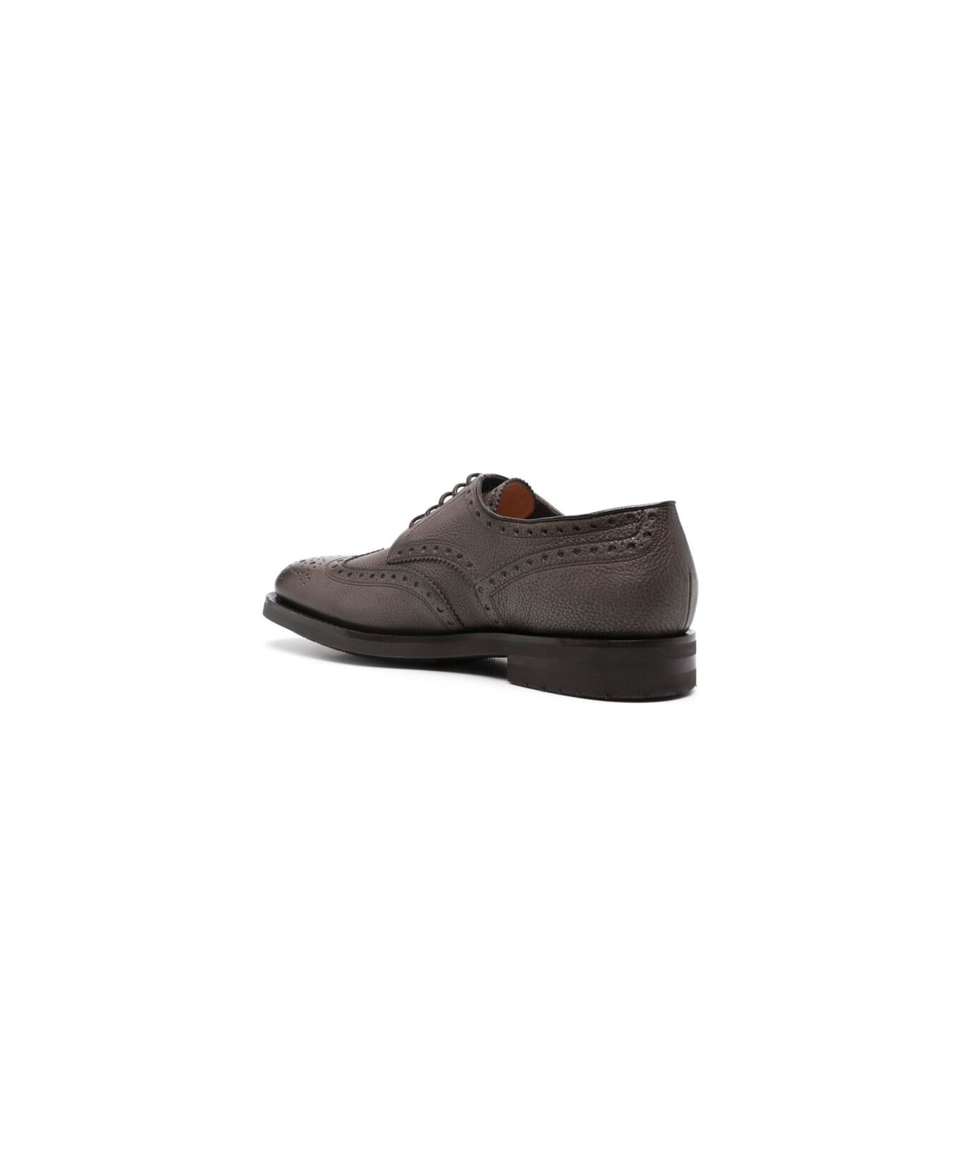 Santoni Shoe - BROWN