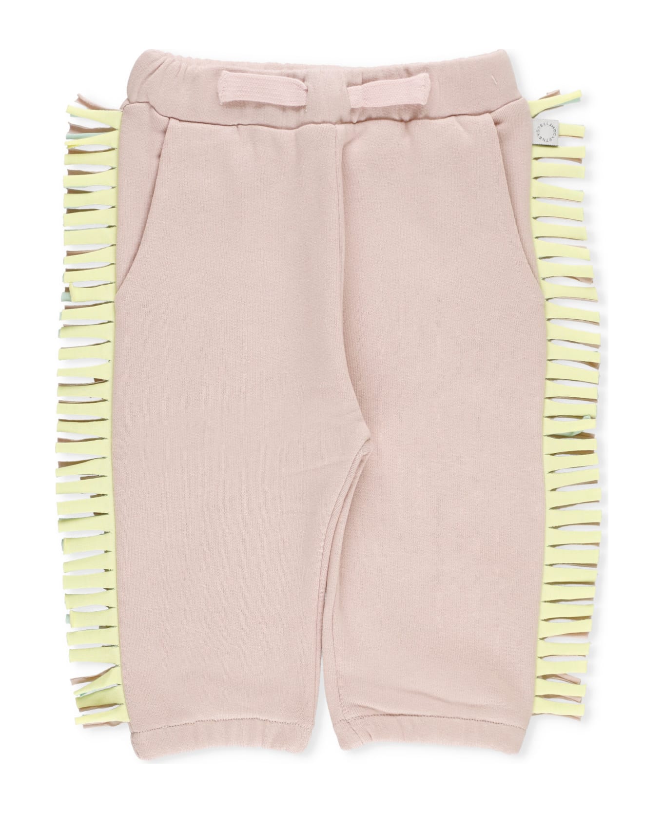 Stella McCartney Kids Pants With Fringes - Pink ボトムス
