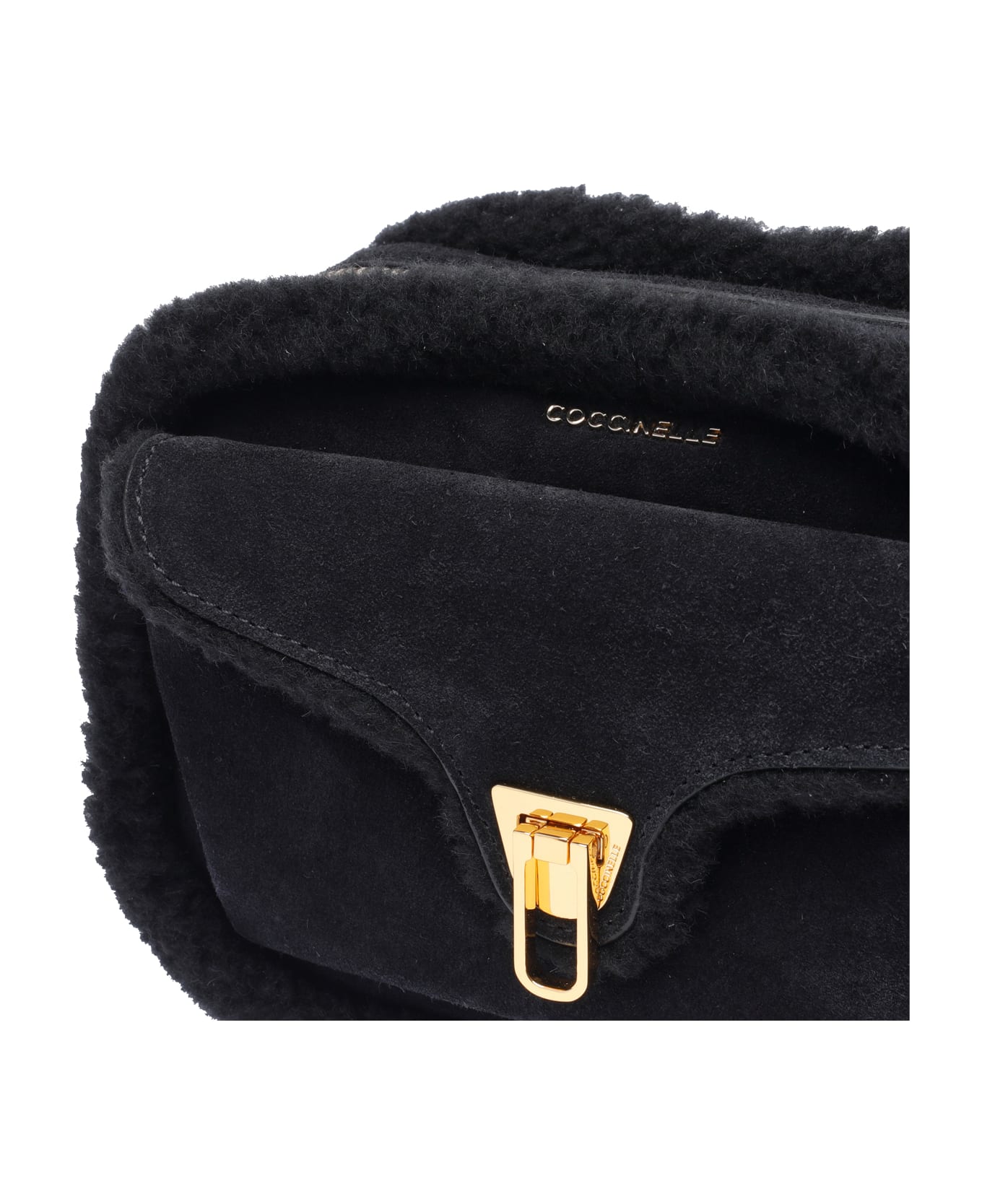 Coccinelle Beat Crossbody Bag - Noir/noir