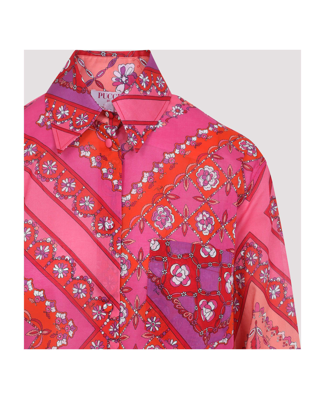 Pucci Shirt - Corallo Fuxia
