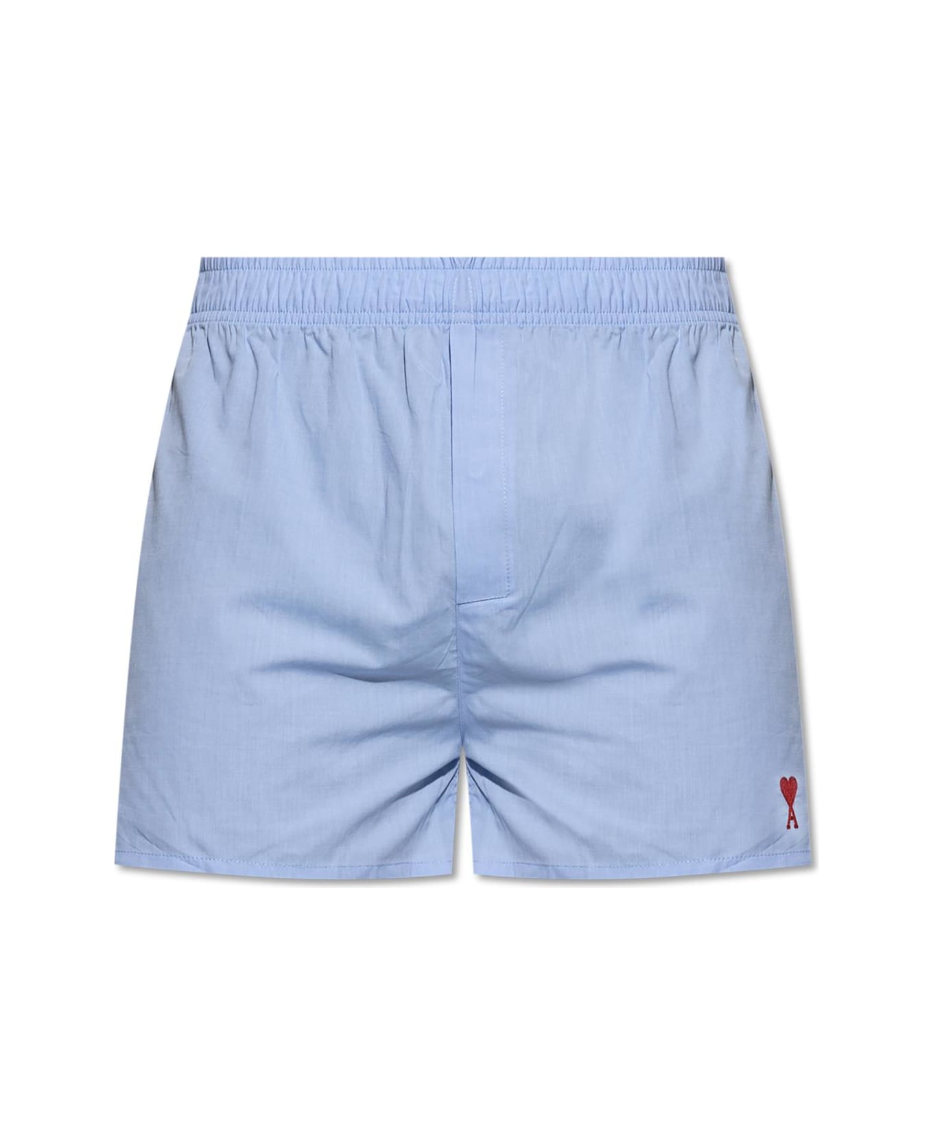 Ami Alexandre Mattiussi Boxers With Logo - Sky Blue