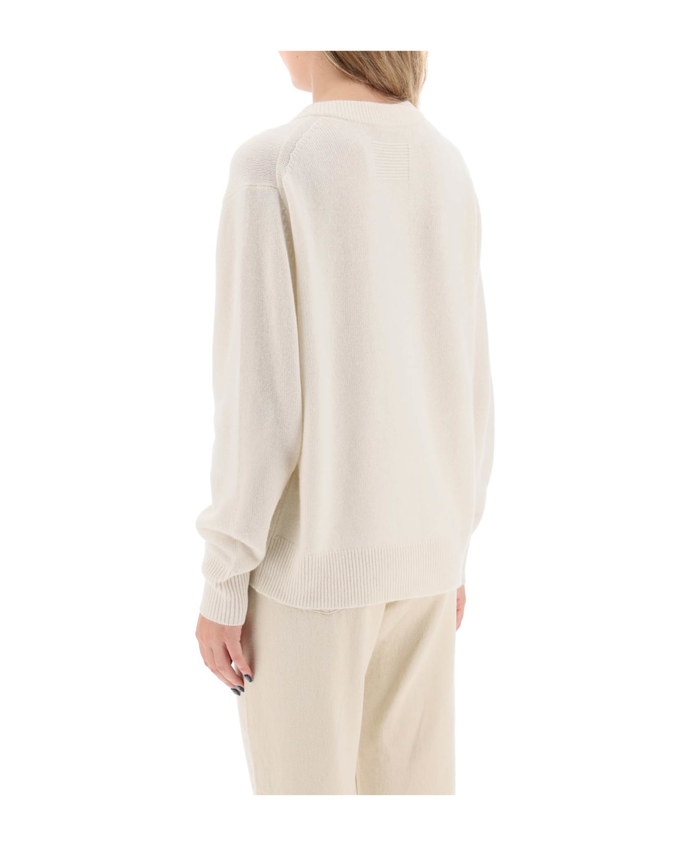 Guest in Residence The V Cashmere Sweater - CREAM (White) ニットウェア