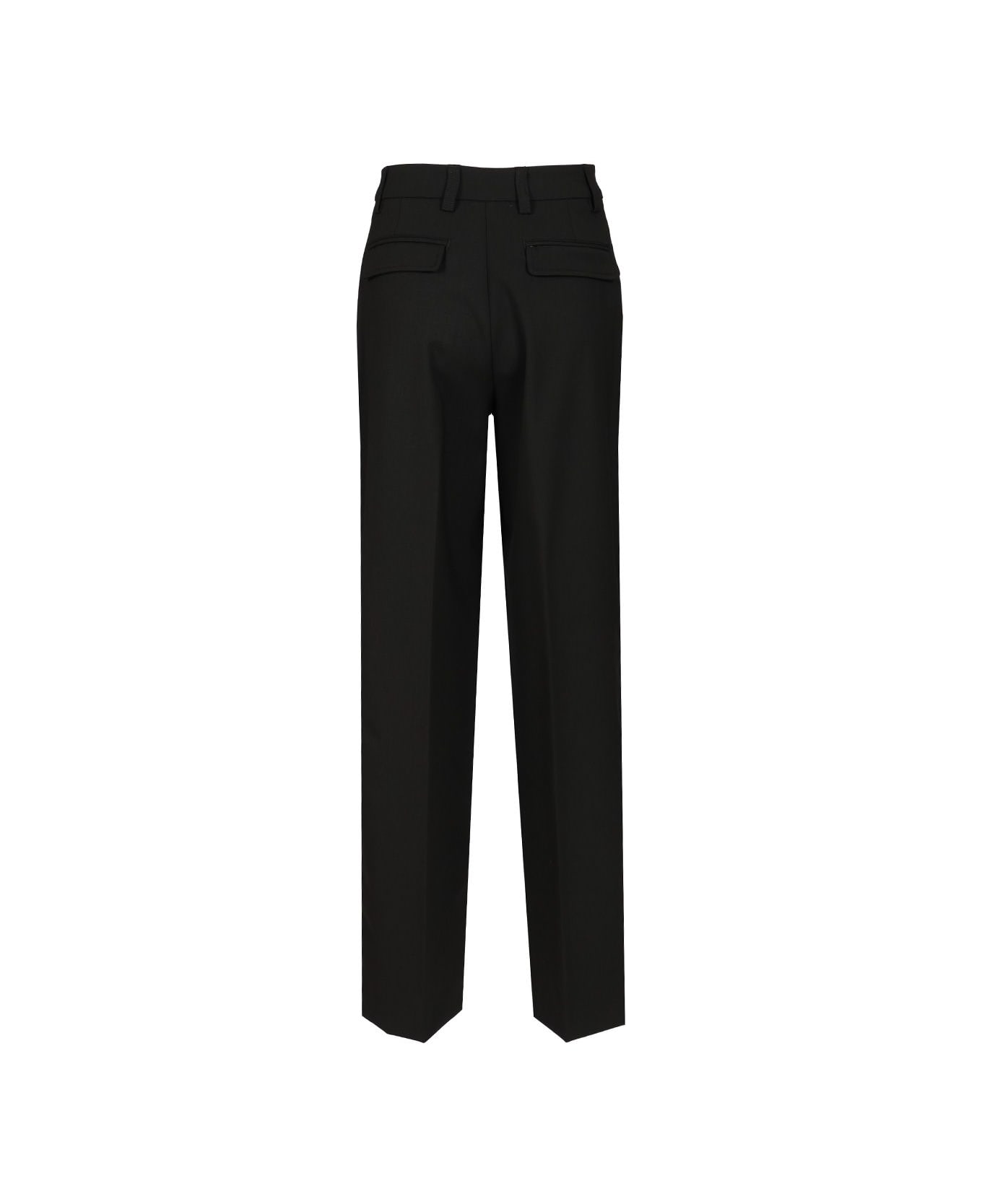 TheLatest Wide Trousers - BLACK