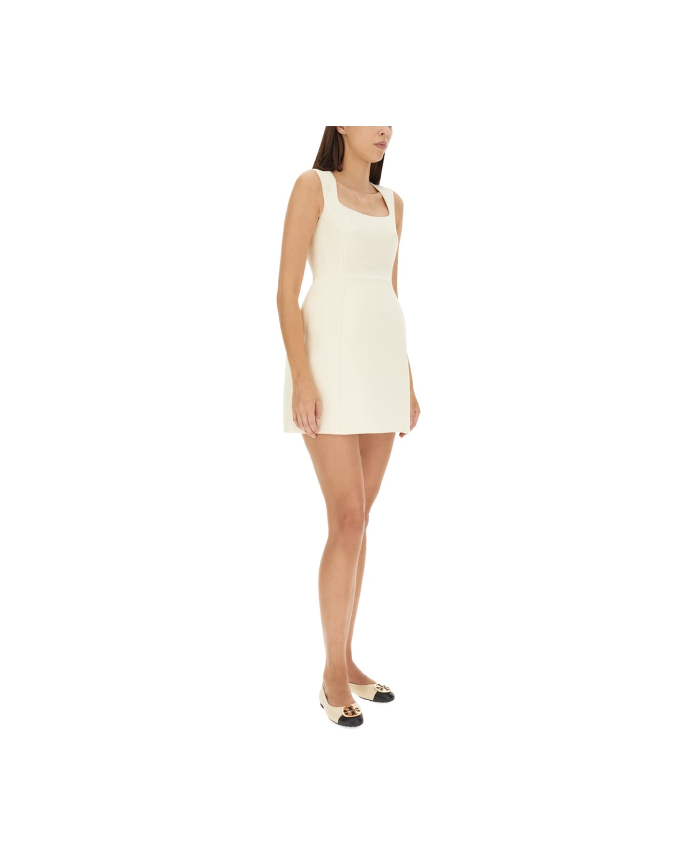 Tory Burch Mini Dress - WHITE