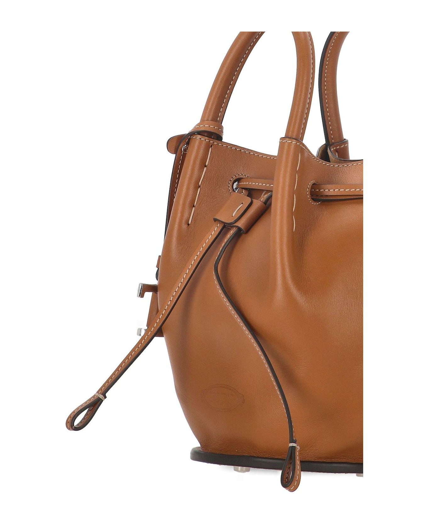 Tod
s Buz Mini Bucket Bag - Brown