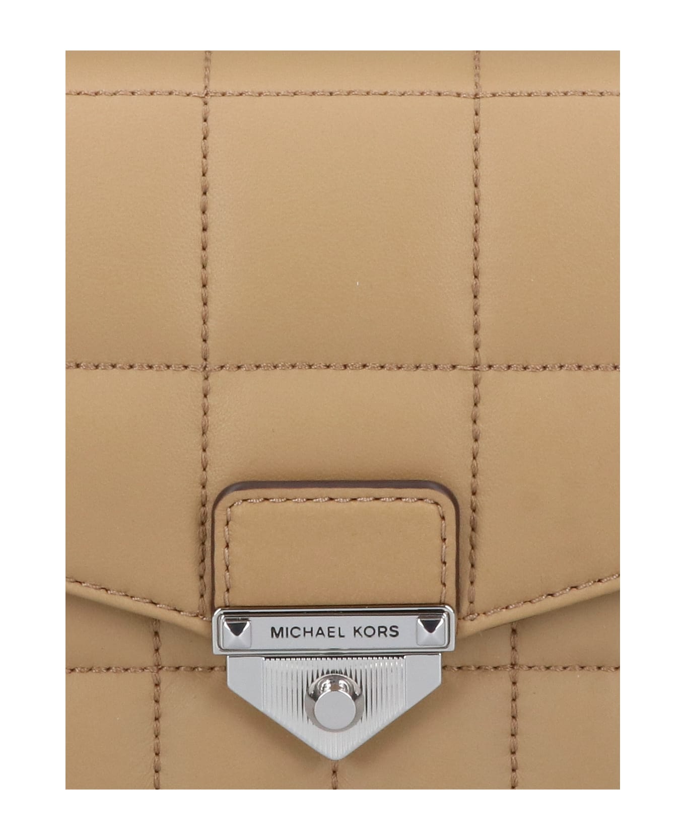 MICHAEL Michael Kors Soho Shoulder Bag - Beige