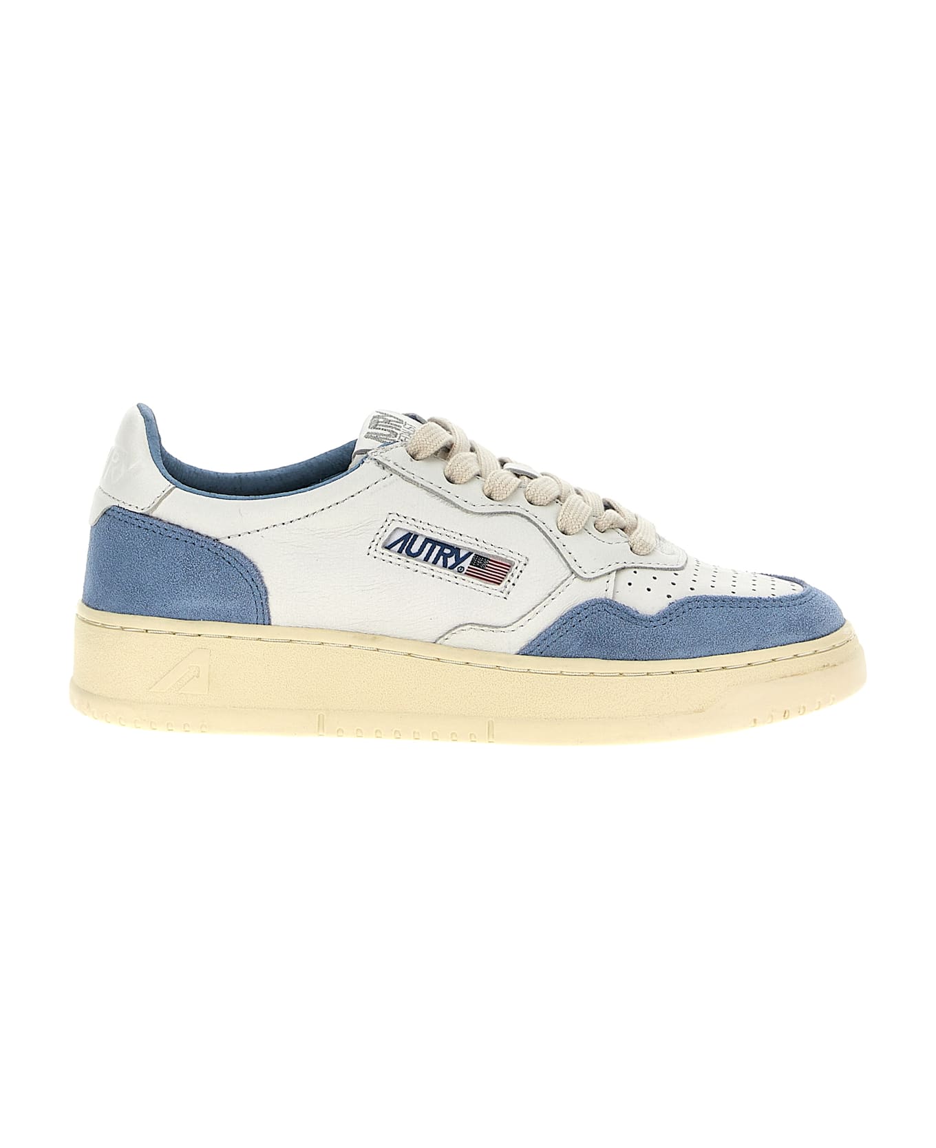 Autry 'medalist Low' Sneakers - Light Blue