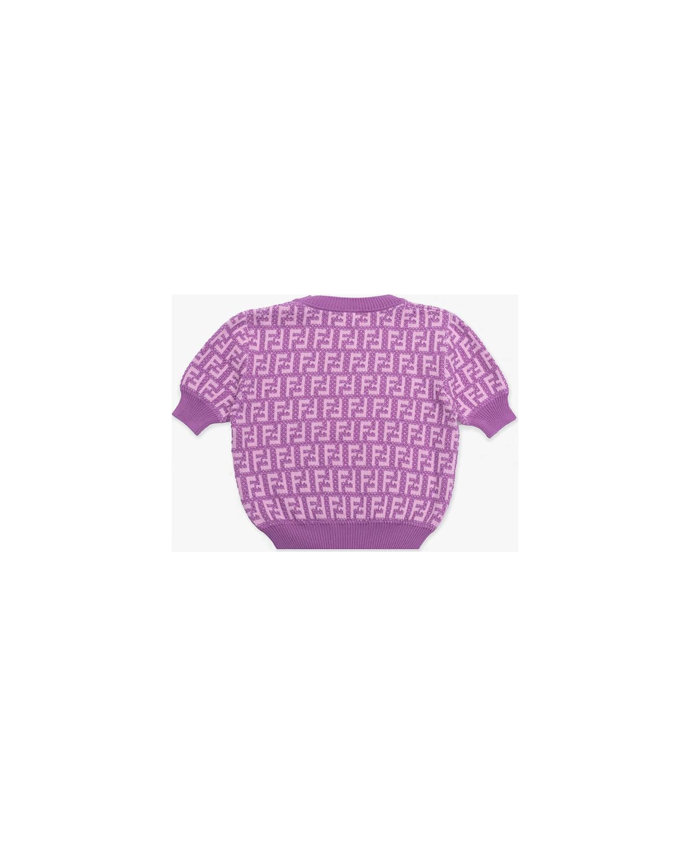 Fendi Sweater With Monogram - Multicolor