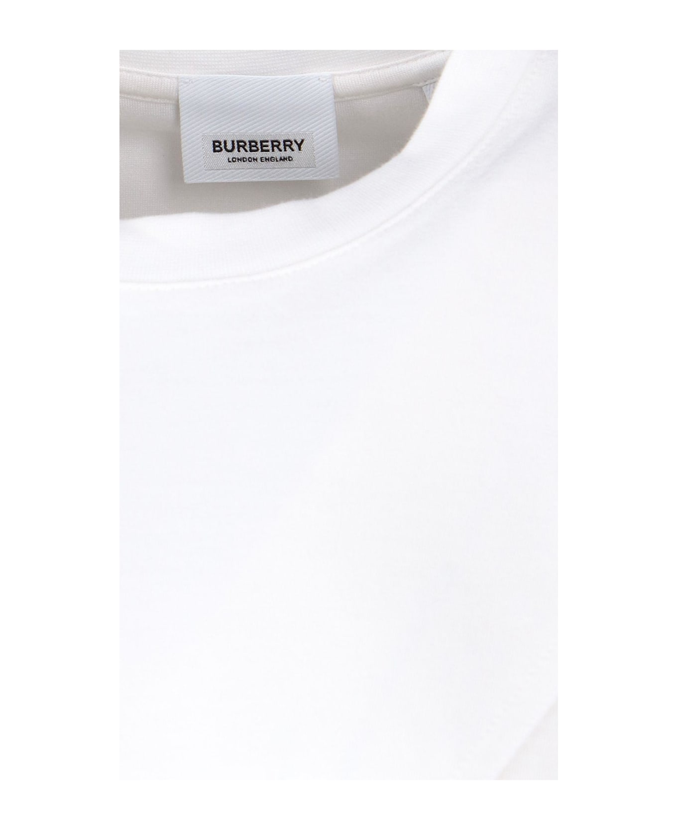 Burberry Basic T-shirt - WHITE