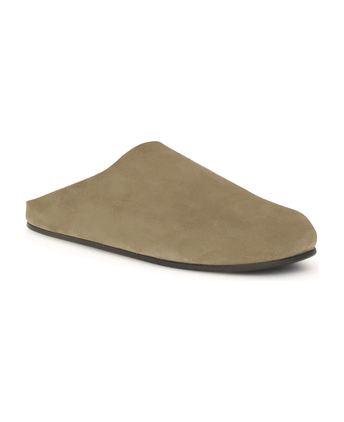 The Row Suede Hudson Mules