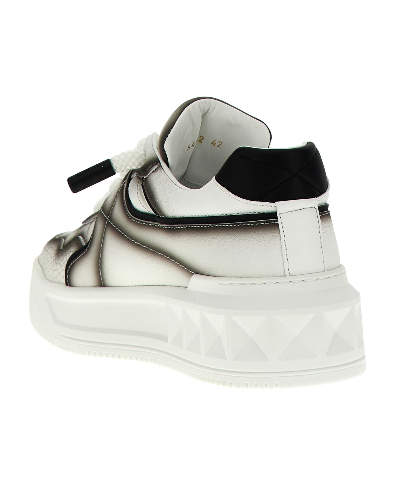Valentino Garavani 'one Stud Xl' Sneakers - White/Black スニーカー