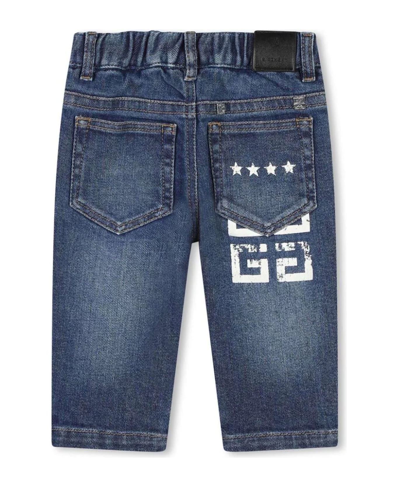 Givenchy Kids Jeans Blue - Blue