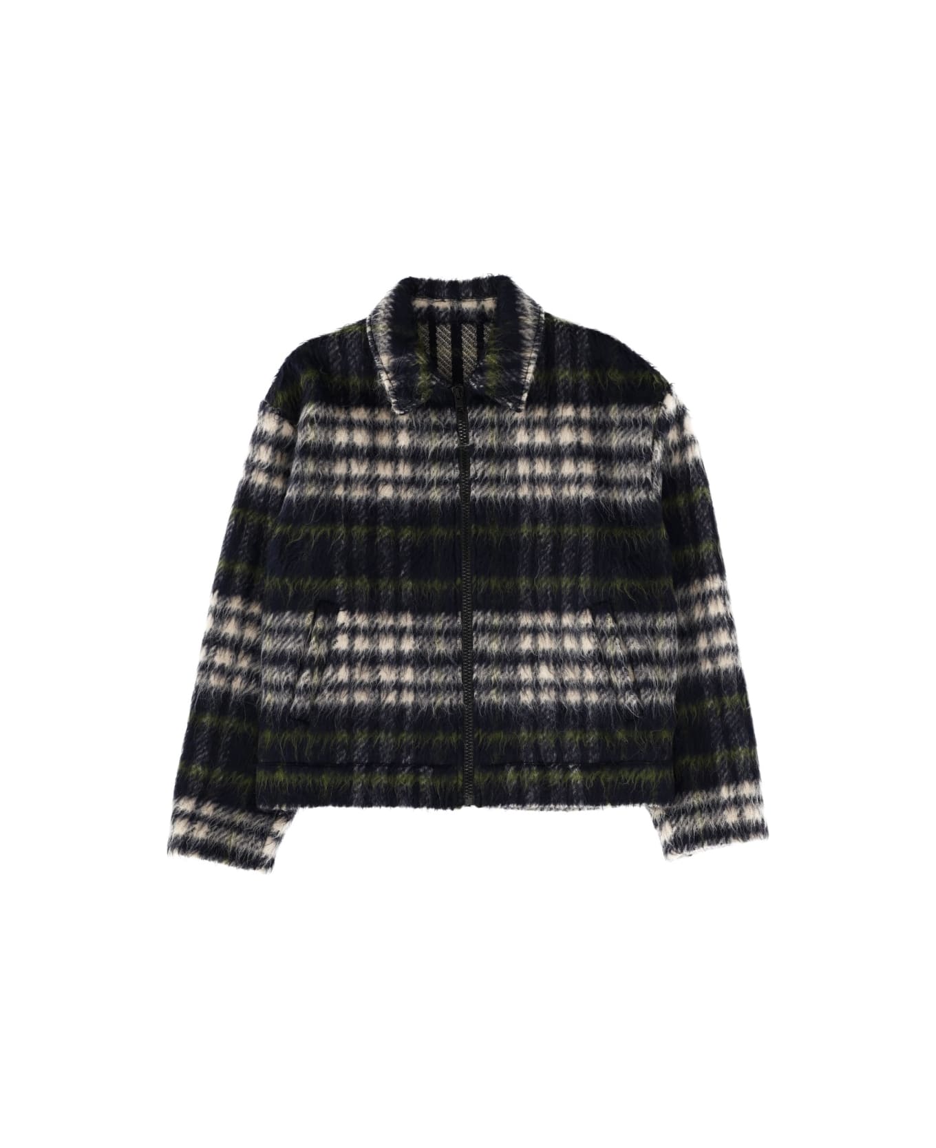 MSGM Pile Jacket. - MULTICOLOUR