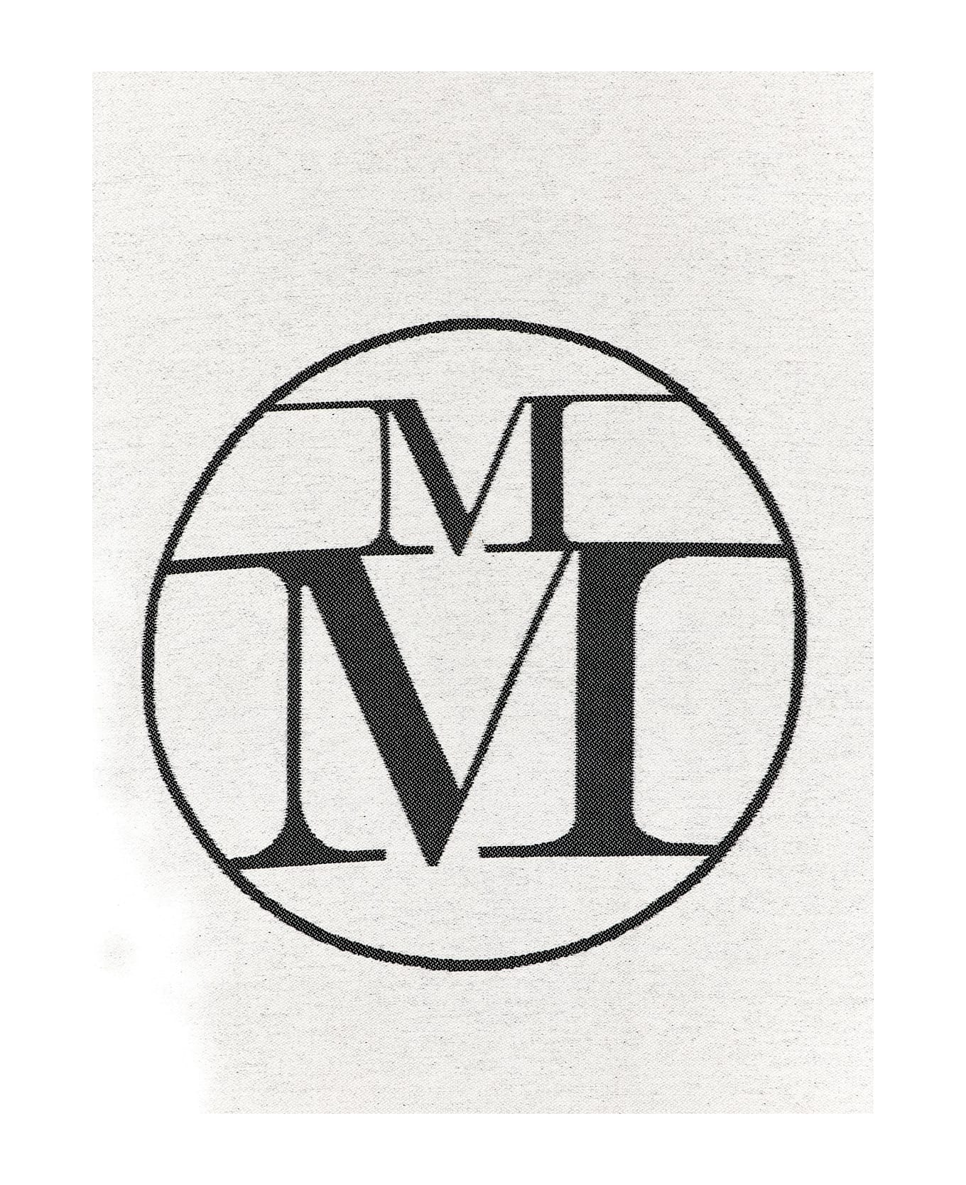 Maison Michel 'aida' Fouta Beach Towel - White/Black