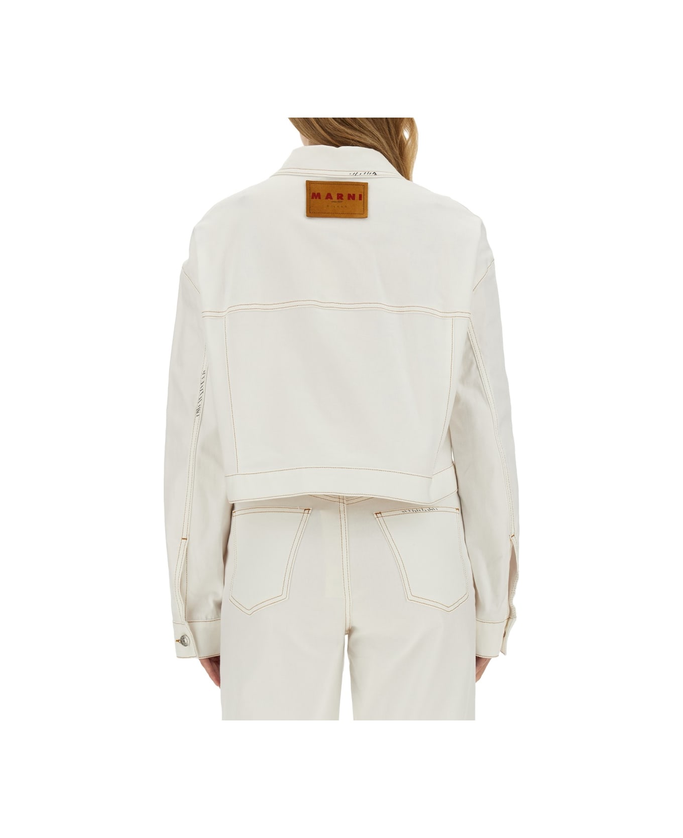 Marni Denim Jacket - WHITE
