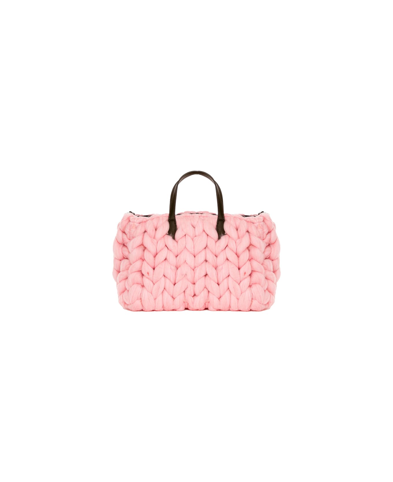 MC2 Saint Barth Pink Jumbo Tricot Vivian Handbag - PINK トラベルバッグ