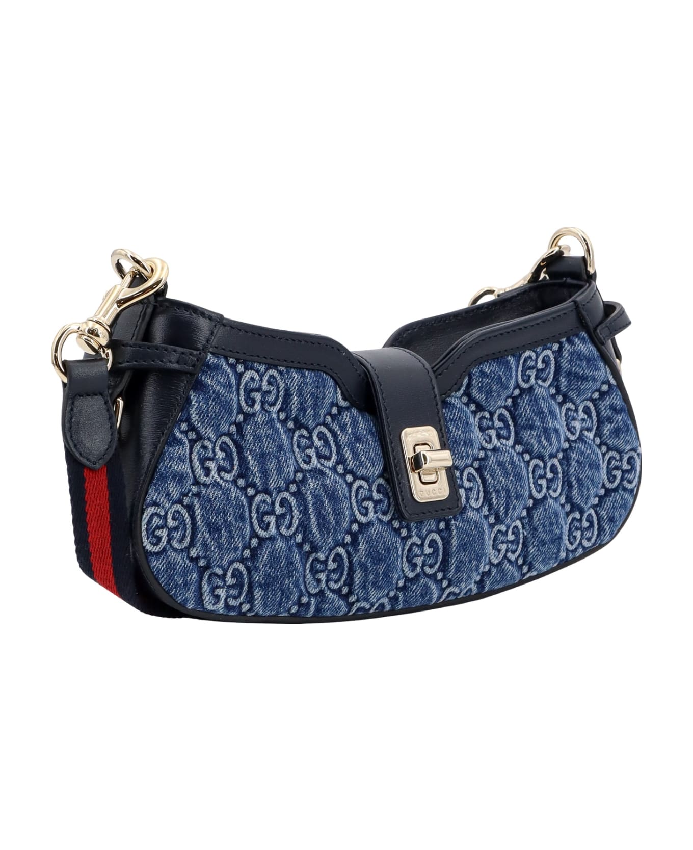 Gucci Moon Side Shoulder Bag - Blue トートバッグ