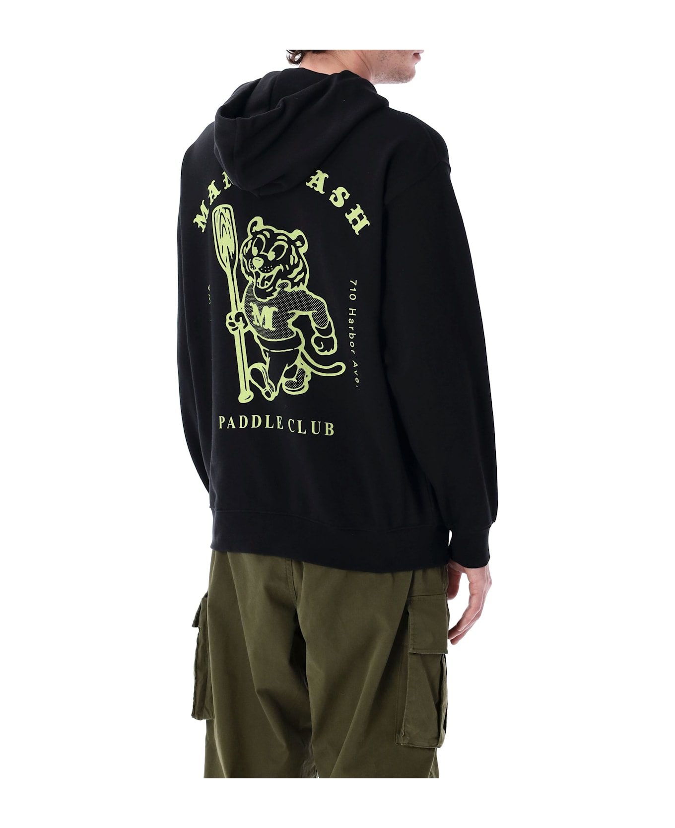 Manastash Paddle Club Hoodie - BLACK