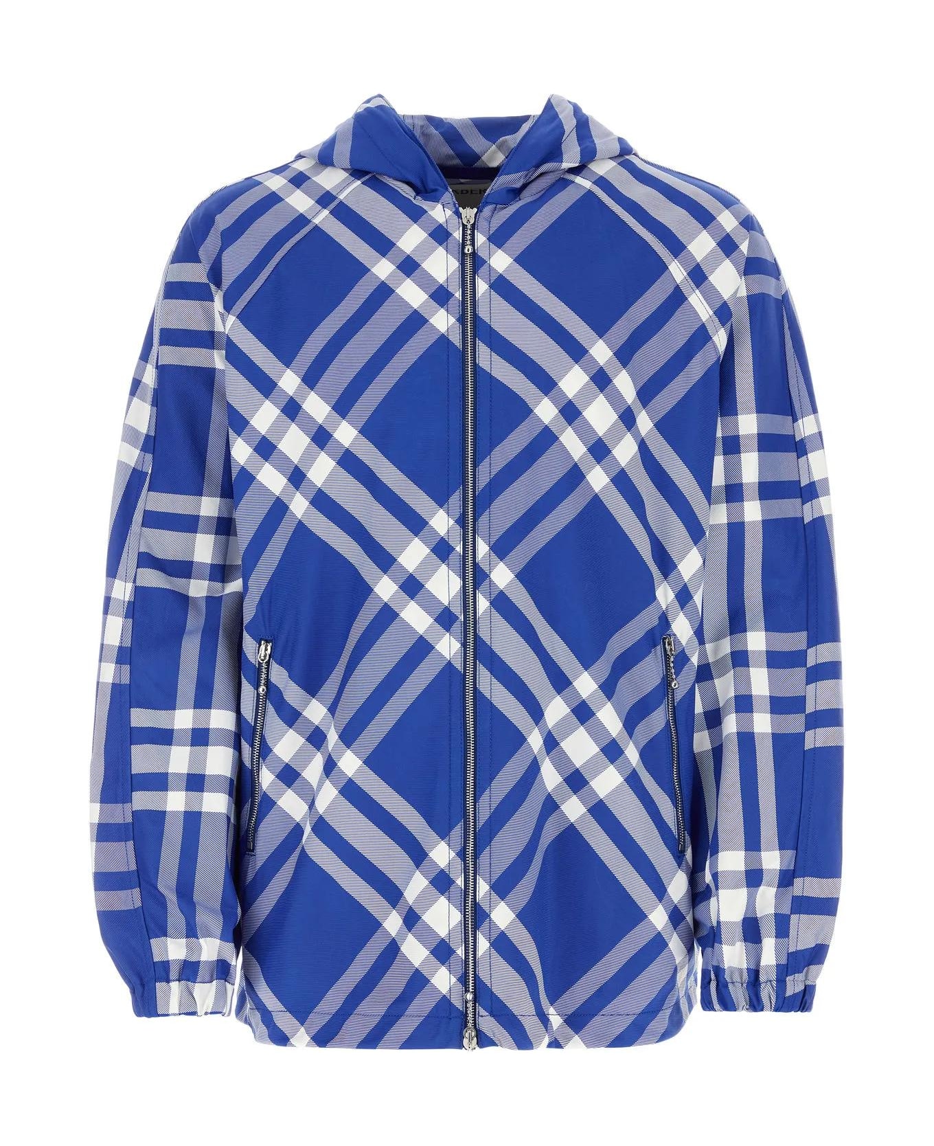 Burberry Embroidered Nylon Jacket - Knight ip check