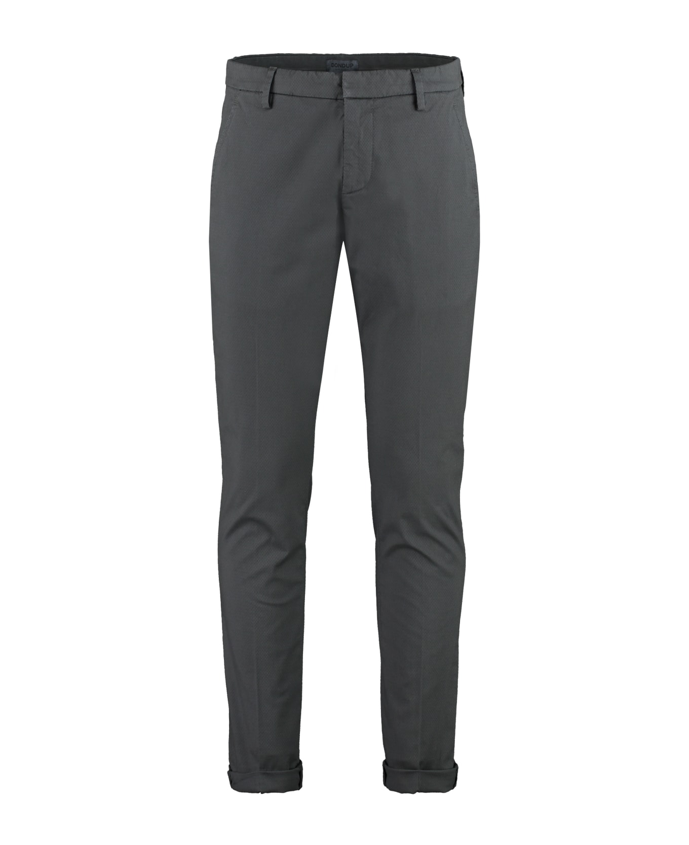 Dondup Gaubert Stretch Cotton Trousers - grey