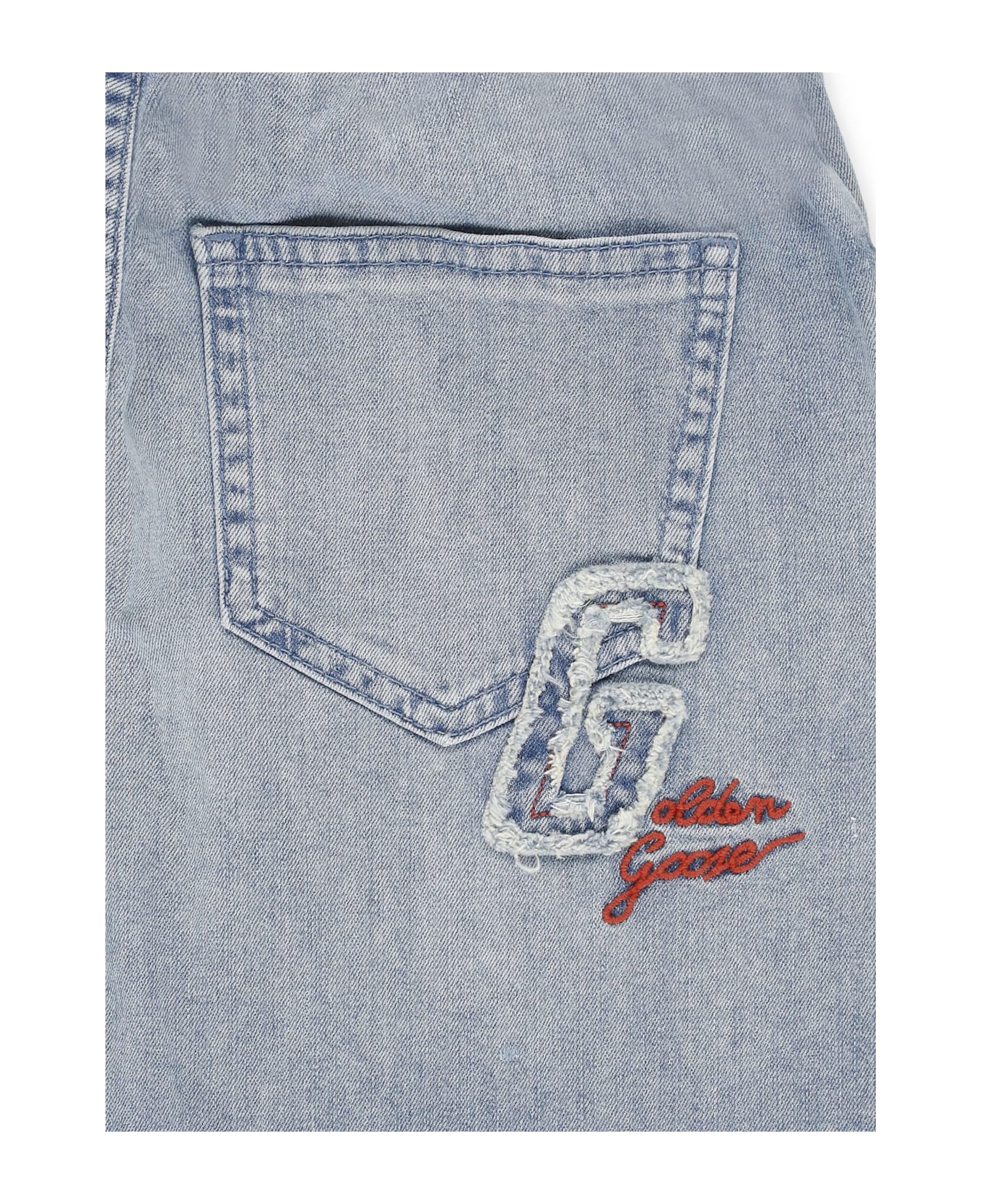 Golden Goose Denim Shorts - Blue