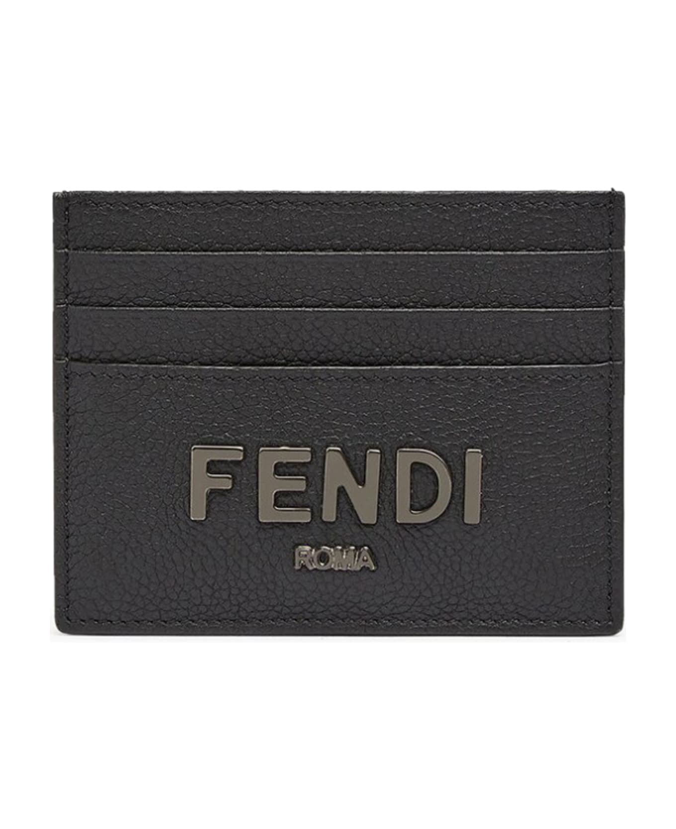 Fendi Card Case Vit.cher - Black Rubs