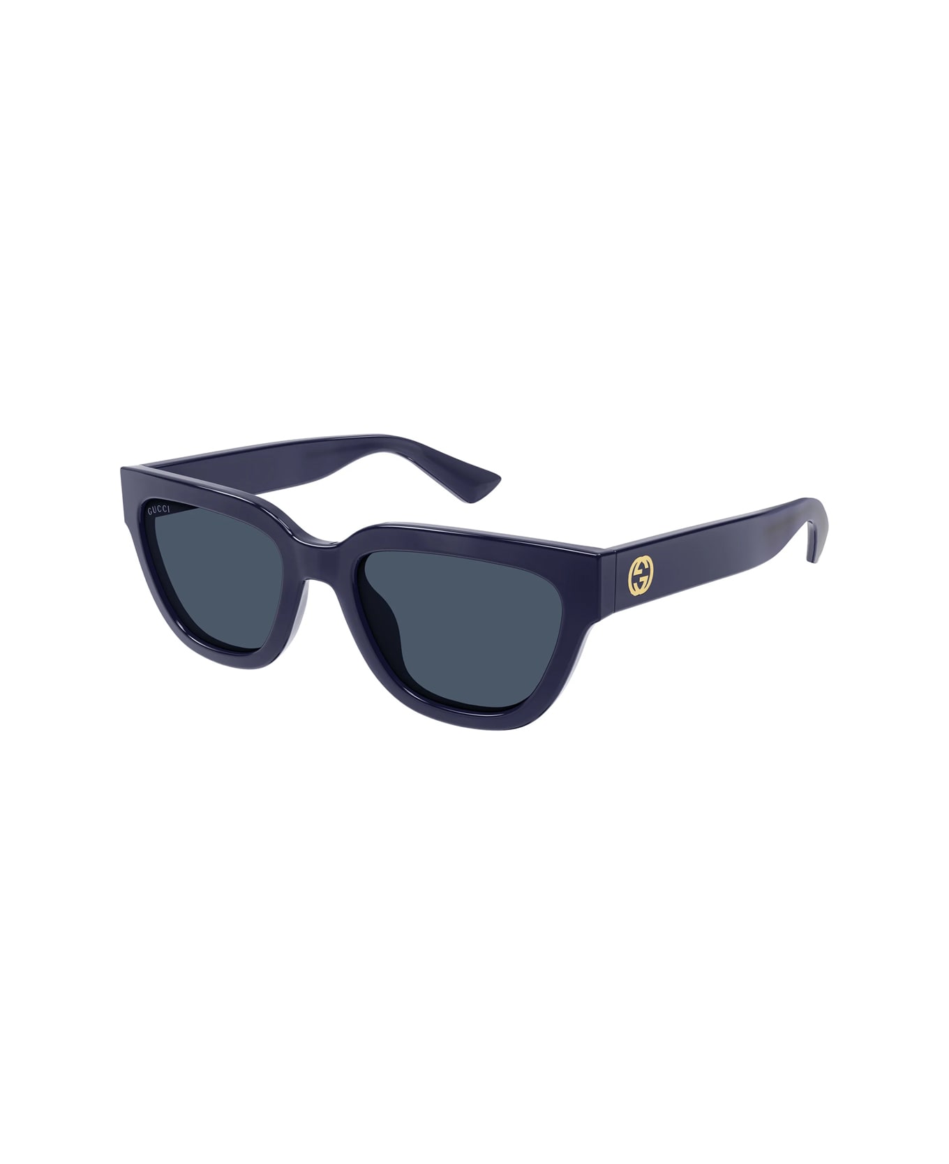 Gucci Eyewear Gg1578s Linea Gg Logo 004 Violet Blue Sunglasses - Viola サングラス