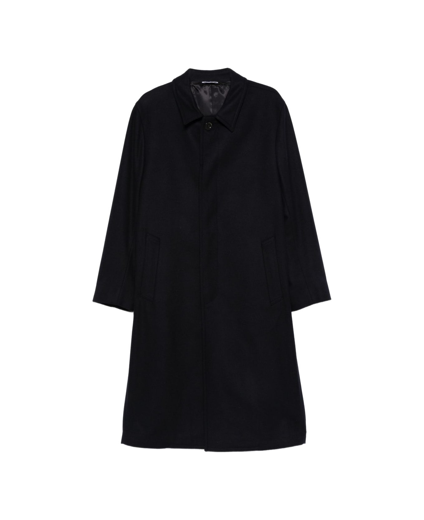 Boglioli Single-breasted Coat - Black