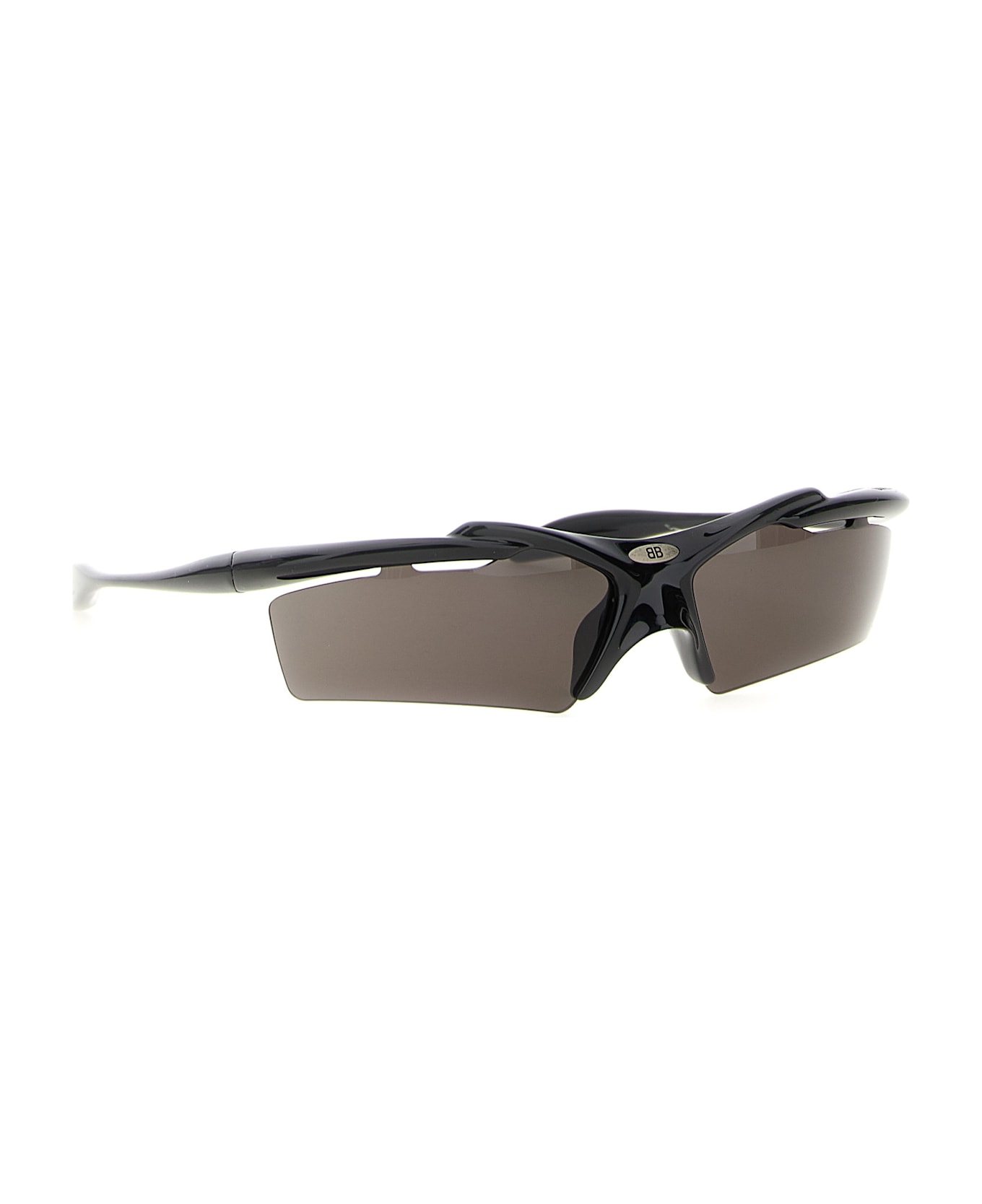 Balenciaga 
turbo Rectangle
 Sunglasses - BLACK